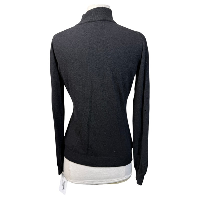 Equiline 'Grueleg' Pullover Turtleneck in Black
