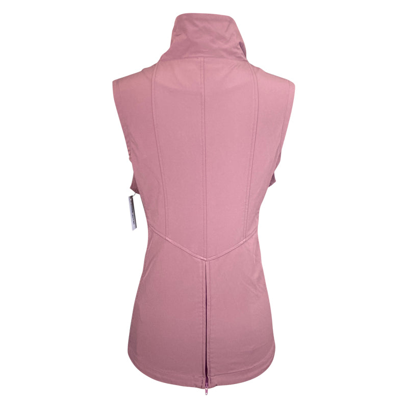 Back of Asmar Equestrian 'Carter' Vest in Orchid