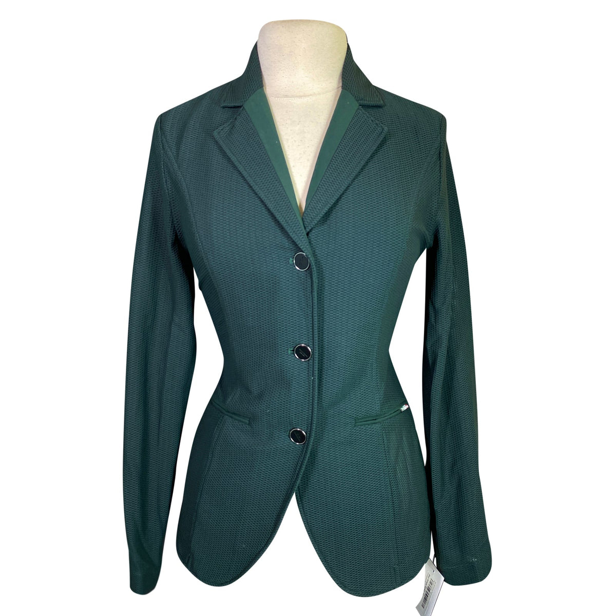 AA Platinum 'MotionLite' Show Jacket in Hunter Green - Women's Medium