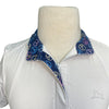 RJ Classics 'Sadie' Show Shirt in White/Peace Signs - Children's Medium