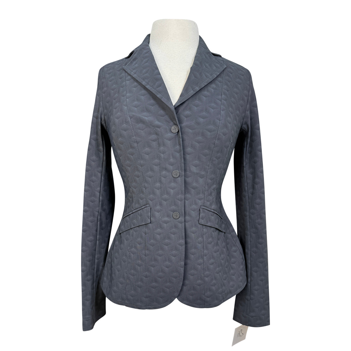 Laguso 'Jane Tec Midi 3D' Show Coat in Black