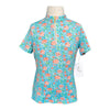 Dover Saddlery CoolBlast® Kids’ Short Sleeve Shirt in Pony Posies - Children's Medium