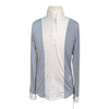 Essex Classics 'Luna Performance' Show Shirt in Grey/Snow Cones - Children's Large