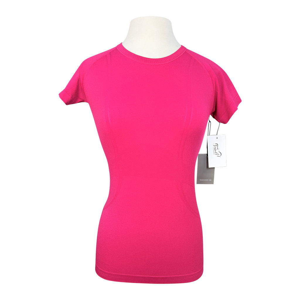 TKEQ 'Kennedy' Seamless Short Sleeve in Berry