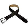 Tailored Sportsman Leather Belt in Brown Crocodile 