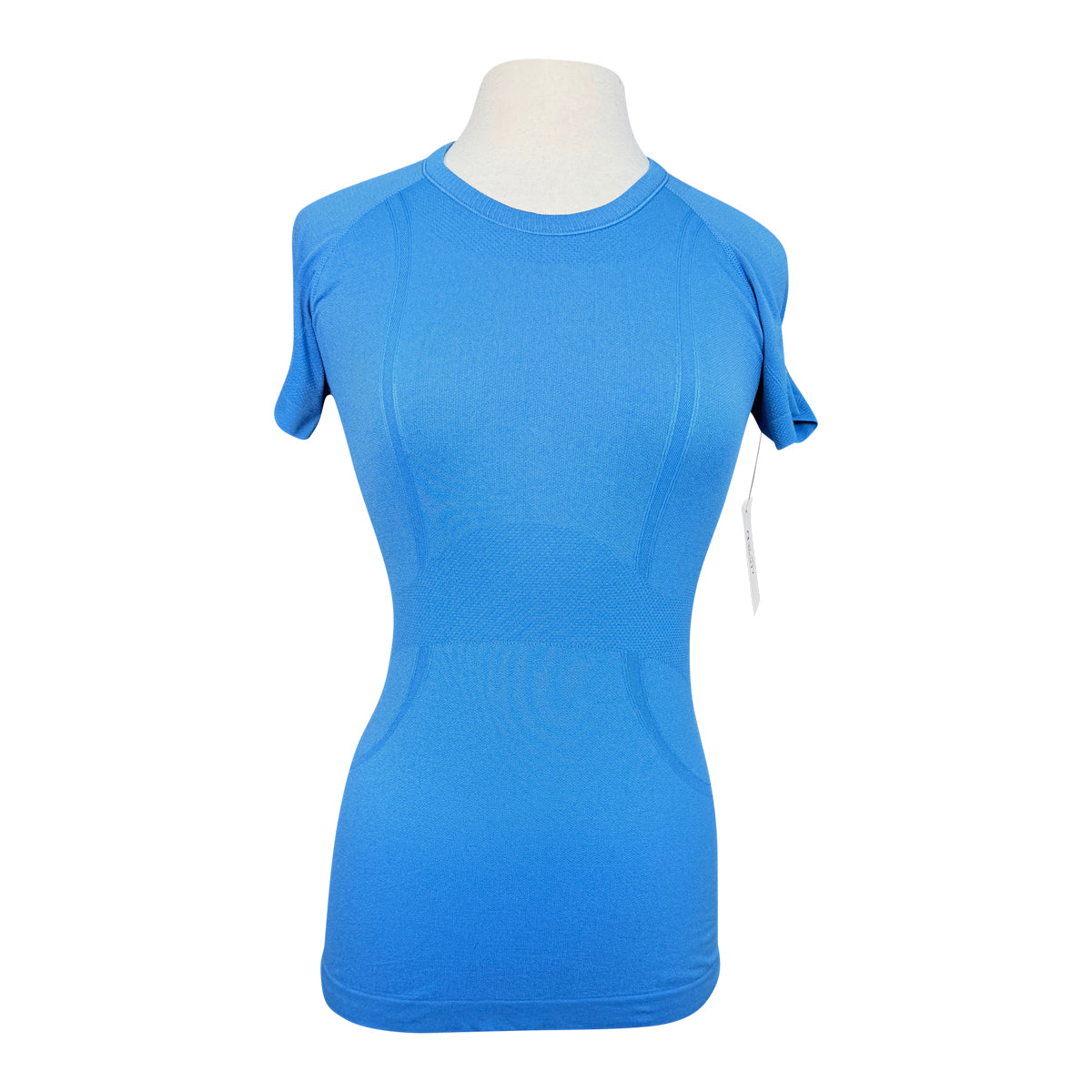 TKEQ &#39;Kennedy&#39; Seamless Short Sleeve in Ultra Blue
