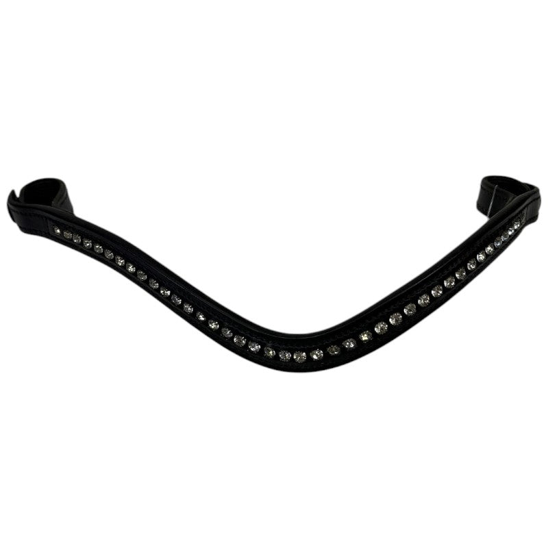 Crystal Browband in Black