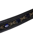 People On Horses Browband in Black/Navy