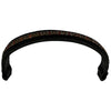 People On Horses Browband in Black/Orange