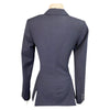 Back of Winston Equestrian Classic Competition Coat in Navy