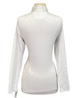 Equiline 'Camirac' Competition Shirt in White - Women's XL