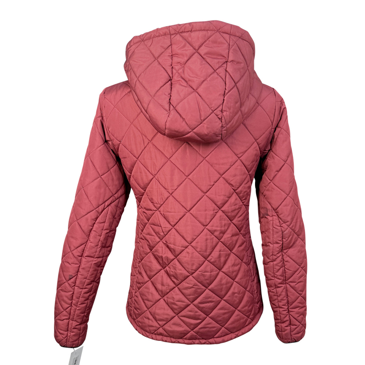 Riding Sport Puffer Jacket in Burgundy