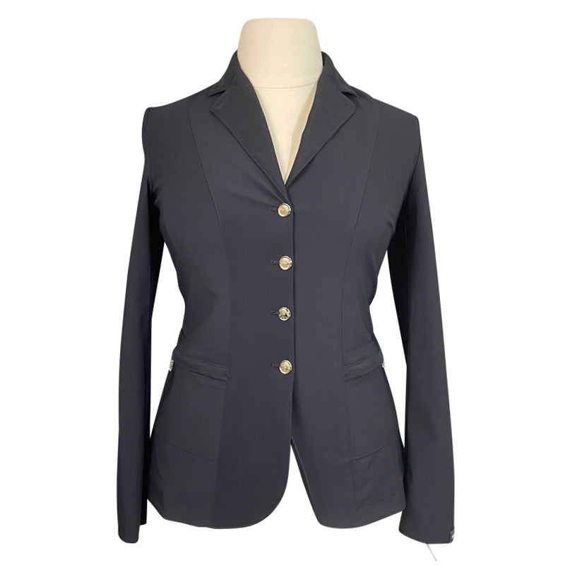 Sarm Hippique 'Verbania' Show Coat in Black