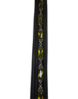People On Horses Browband in Black/Yellow