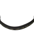 People On Horses Browband in Black/Yellow