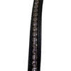 People On Horses Browband in Black/White/Pink 