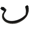 People On Horses Browband in Black/White/Pink 