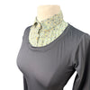CALLIDAE The Practice Shirt in Black/Sage Sunflowers
