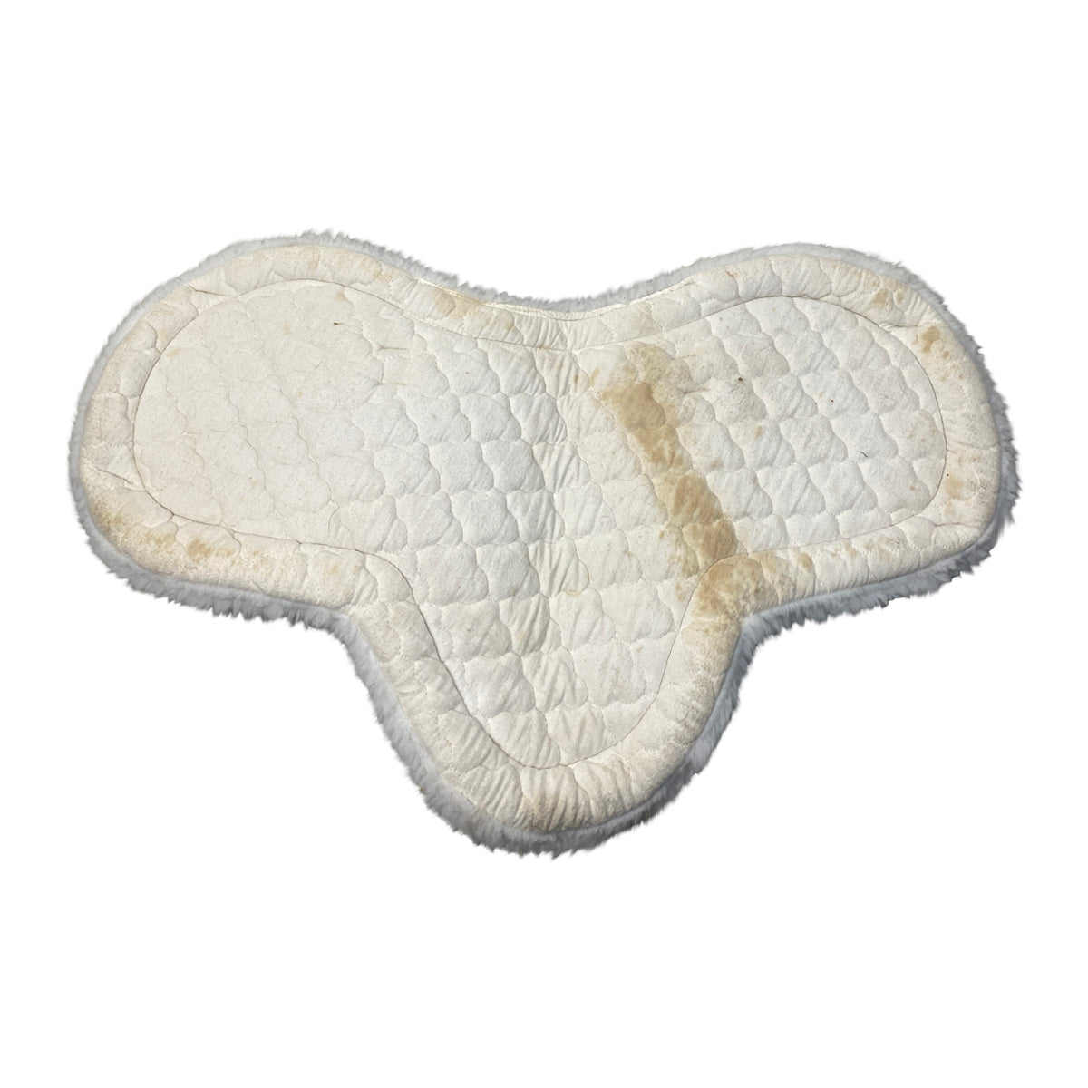 Wilkers Fleece Saddle Pad in White