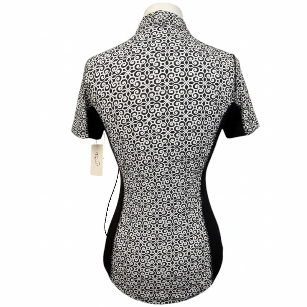 Goode Rider Ideal Shirt in Black/White Pattern
