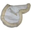 Dover Saddlery Sheepskin Saddle Pad in White