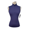 TKEQ 'Quinn' Sleeveless Competition Shirt in Navy