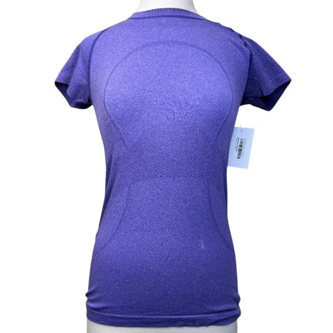 Lululemon Swiftly Short Sleeve Active Shirt in Purple