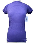 Lululemon Swiftly Short Sleeve Active Shirt in Purple