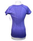 Lululemon Swiftly Short Sleeve Active Shirt in Purple