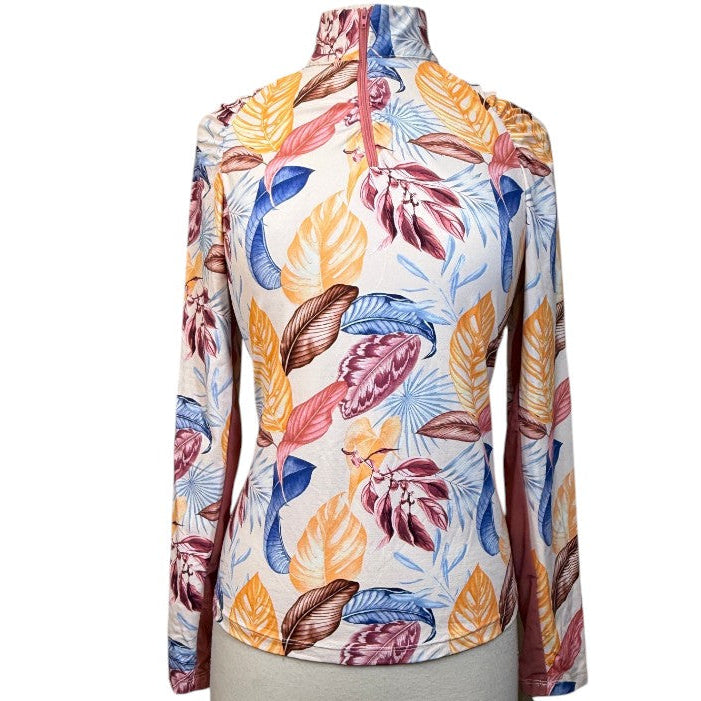 Hannah Child's 'Naomi' L/S Sun Shirt in Pastel Playa