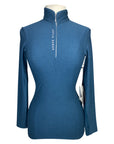 Horse Pilot 'Suntech' Shirt in Aegean Blue - Women's Medium