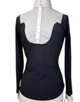 Vestrum 'Tarres' Long Sleeve Show Shirt in Black/White Stripe