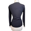 Vestrum 'Tarres' Long Sleeve Show Shirt in Black/White Stripe - Women's Medium