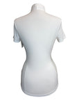 Dover Saddlery Show Shirt in White - Women's Large