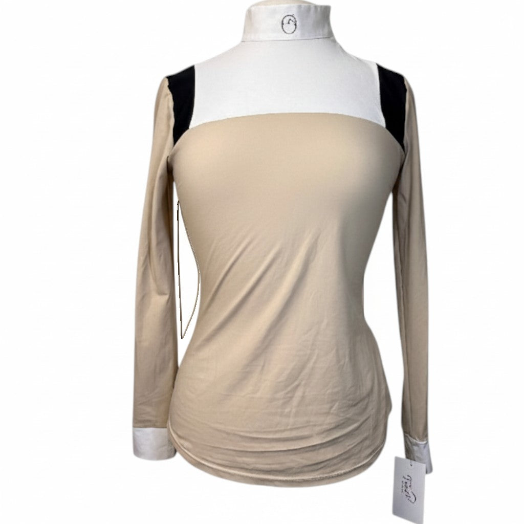 Vestrum Padola Show Shirt in Beige/White