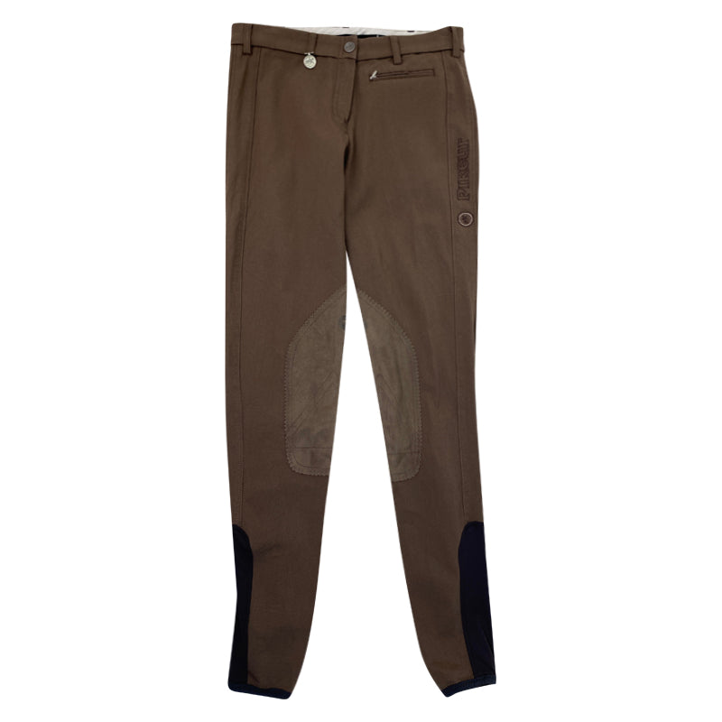 Pikeur Prisca Knee Patch Breeches in Brown - Women's GE 44 (US 32)