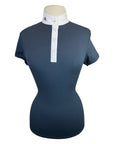 MaKeBe 'Caroline' Competition Polo in Blue - Women's Large