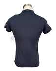 Kingsland Classic Pique Short Sleeve Men's Polo in Navy