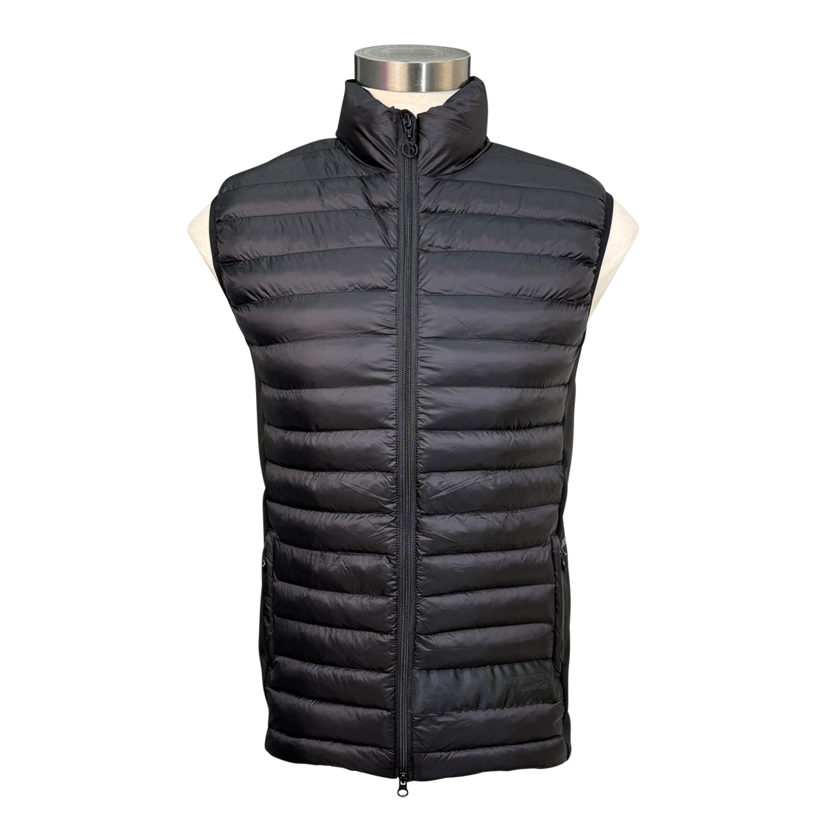 B Vertigo 'Simon' Puffer Vest in Black