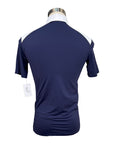 EIS- Men's Short Sleeve Show Shirt in Navy