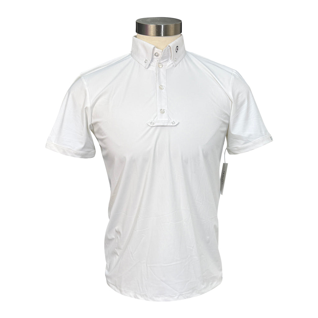 EGO7 Men's Short Sleeve Show Shirt in White