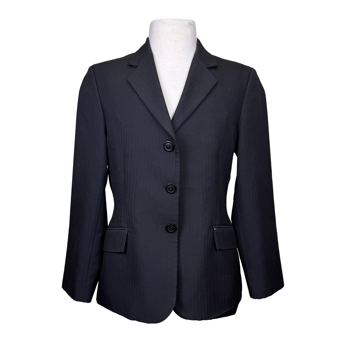 RJ Classics 'Hailey II' Blue Label Show Jacket in Black Pinstripe