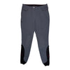 Cavalleria Toscana Logo Grip Breeches in Grey Micro Check