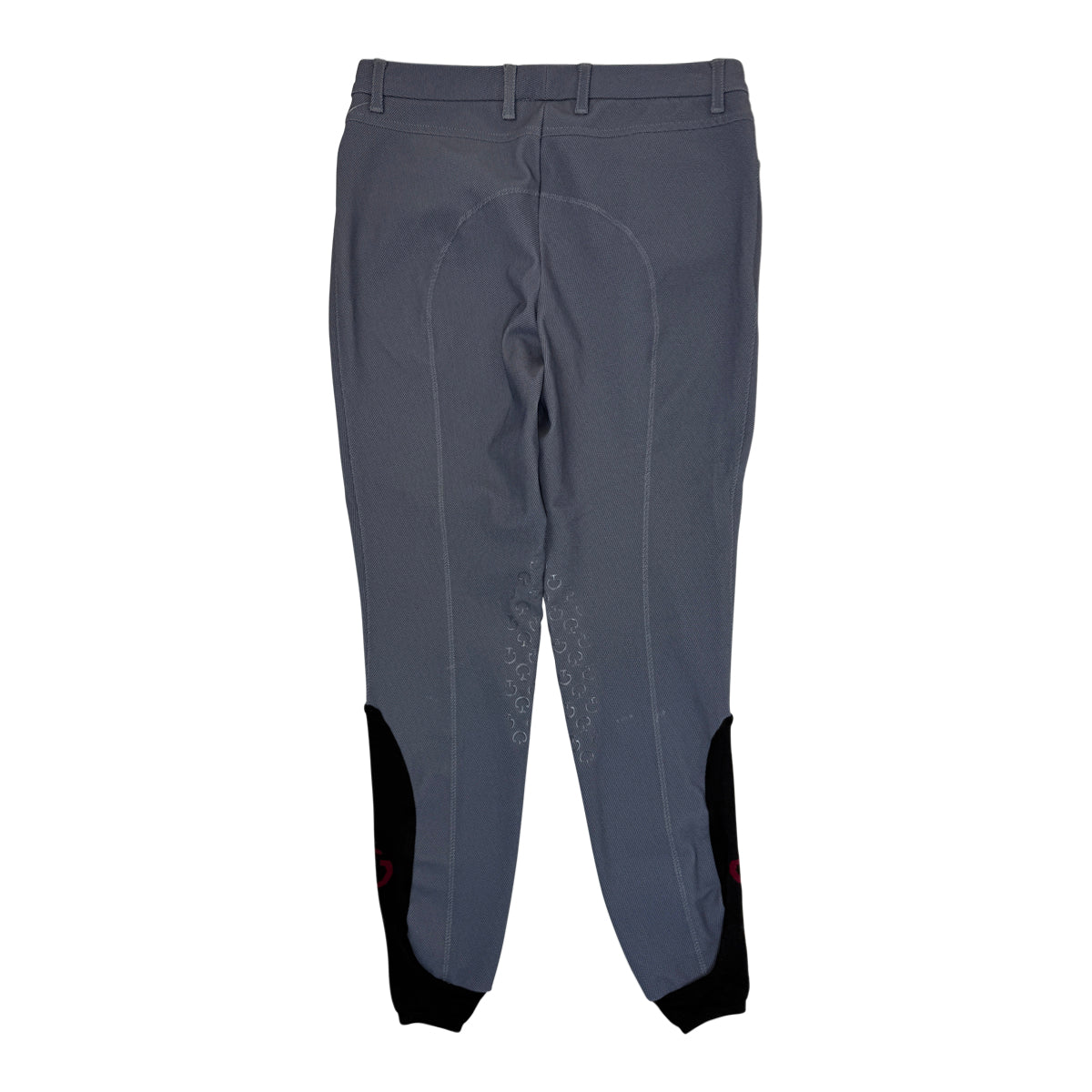 Cavalleria Toscana Logo Grip Breeches in Grey Micro Check