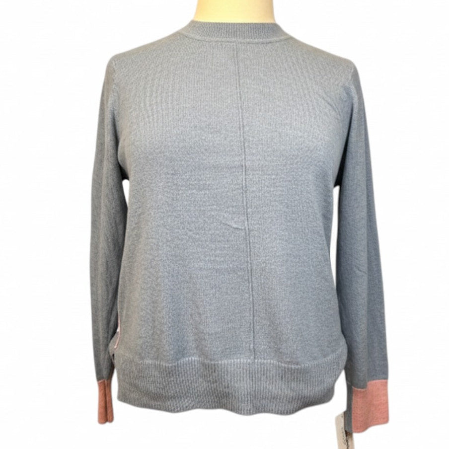 Essex 'Luca' Crew Neck Sweater in Sky