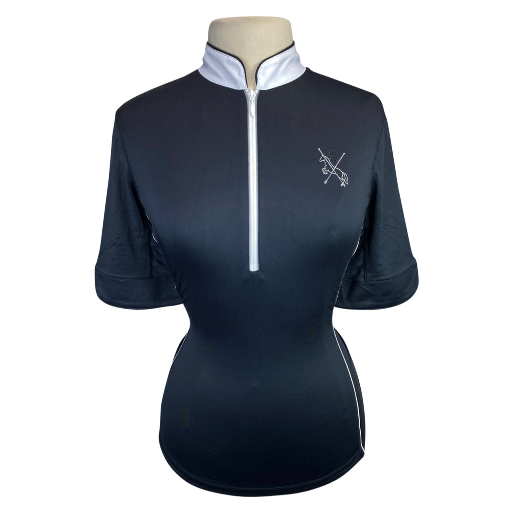 Goode Rider 'Premier' Show Shirt in Black