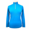 Anique Signature Sun Shirt in Teal Blue