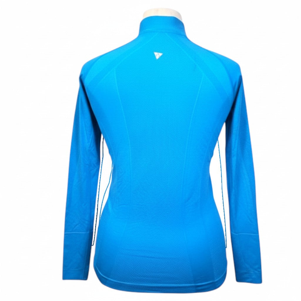 Anique Signature Sun Shirt in Teal Blue