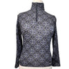 Kerrits Long Sleeve Winter Shirt in Royal Horse Wreath