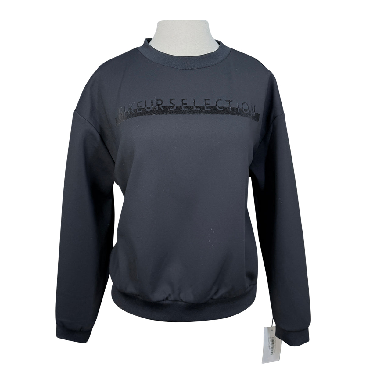 Pikeur 'Sweater Selection' Crewneck Pullover in Black